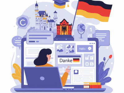 German Exam preparation self learning course - Goethe-Zertifikat, TestDaF, Telc exams